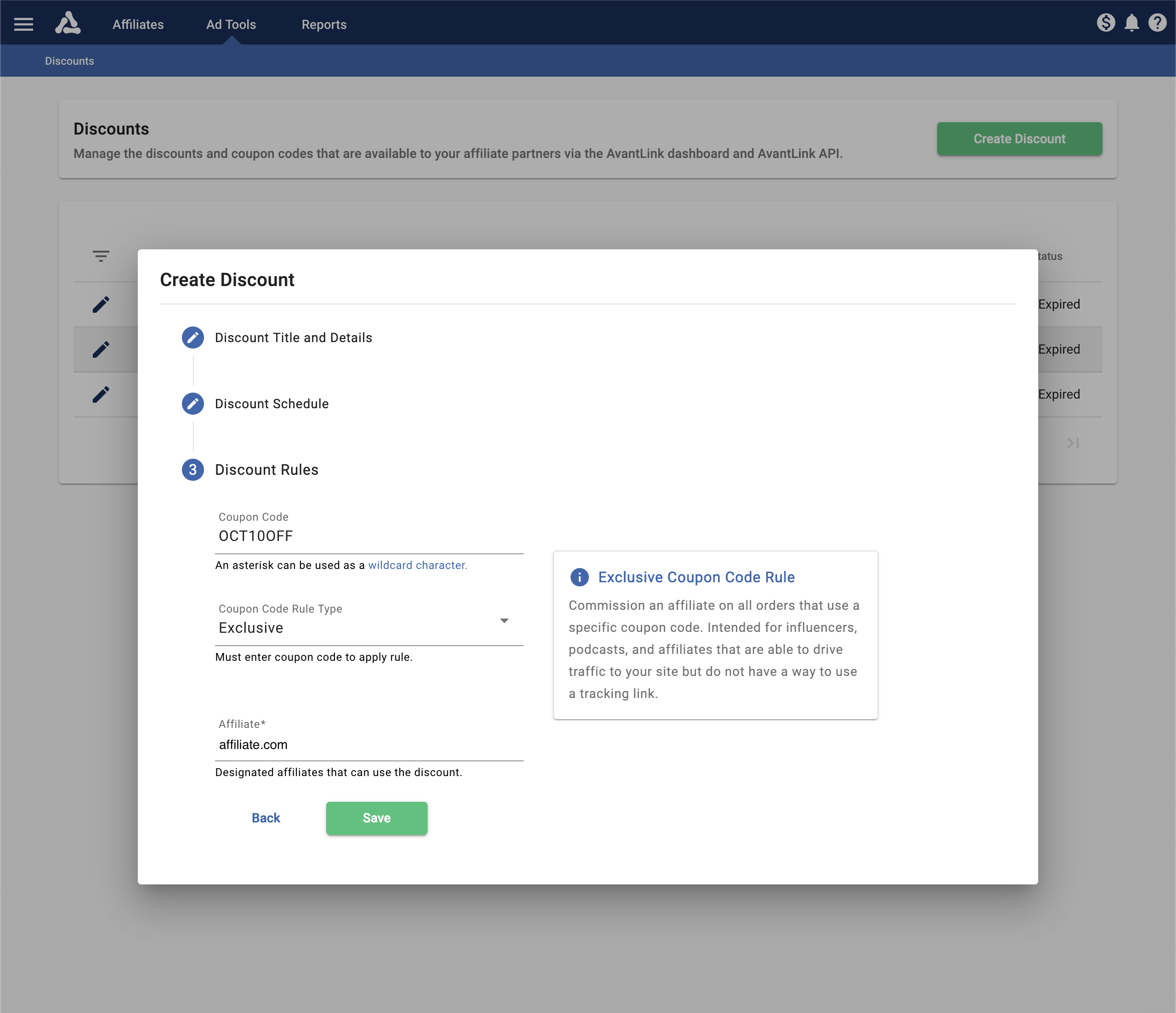 Merchant Create Discount - Step 3 Coupon Code Rules.png